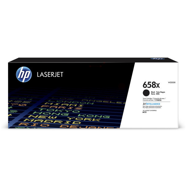 Original HP Toner 658X BK / W2000X schwarz für W2000X