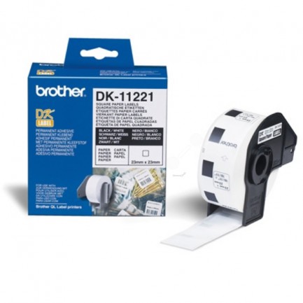 Original Brother DK-11221 BK / DK-11221 farblos für DK-11221