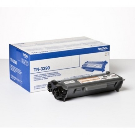 Original Brother Toner TN-3390 BK / TN-3390 schwarz für TN-3390