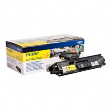 Original Brother Toner TN-326 Y / TN-326Y gelb für TN-326Y