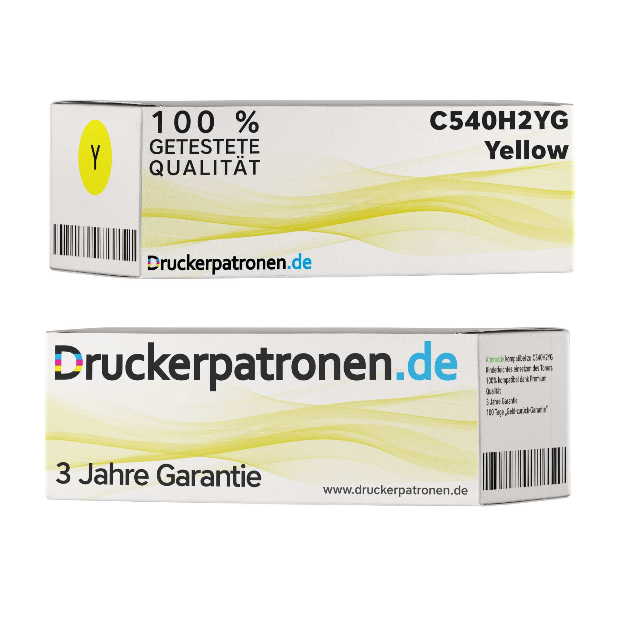 Kompatibel Lexmark Toner C540H2YG / C540H1YG gelb für C540H1YG