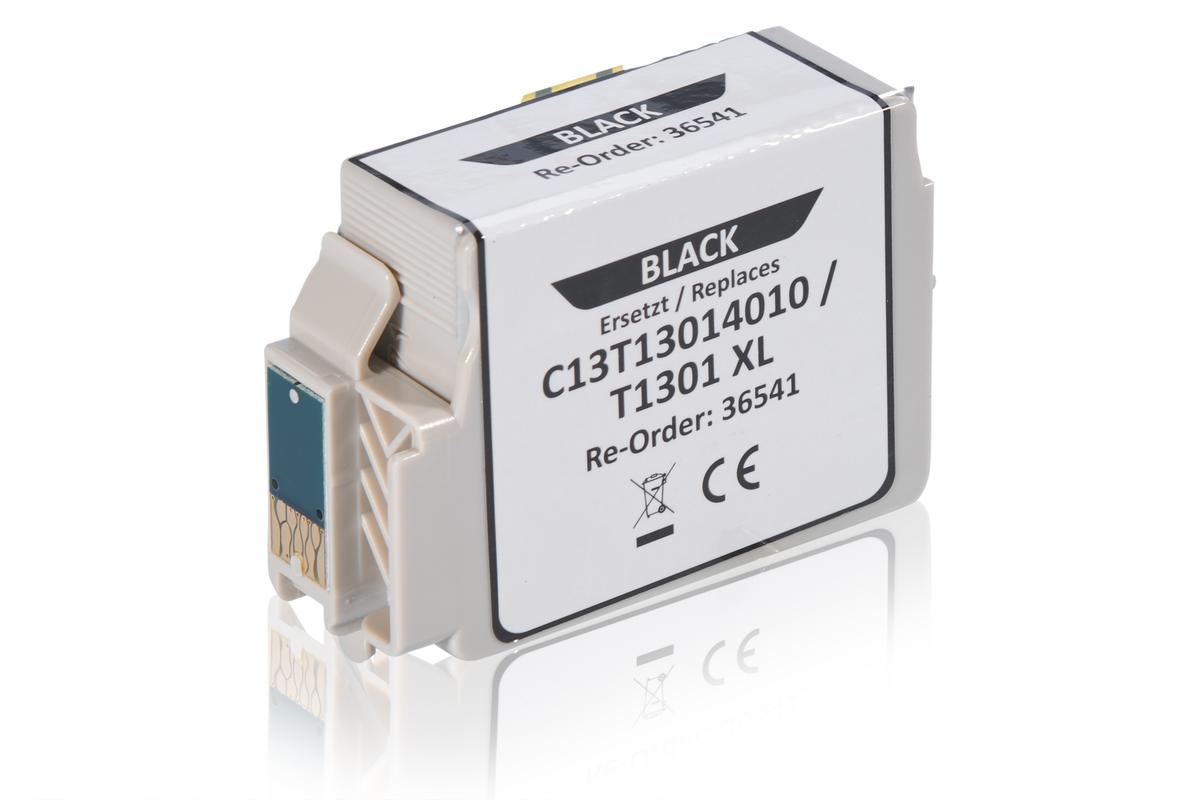 Kompatibel Epson Tinte T1301 BK / C 13 T 13014010 schwarz für C 13 T 13014010