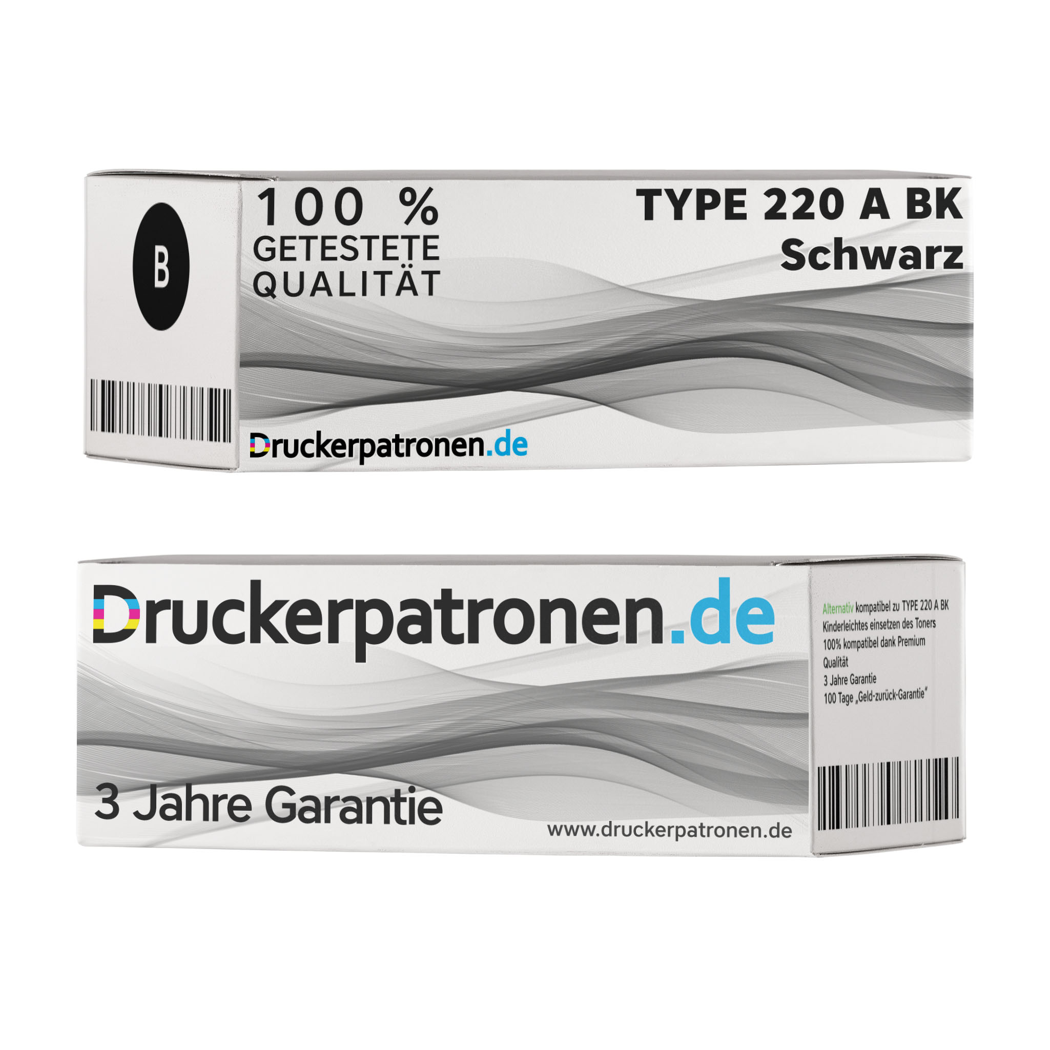 Kompatibel Ricoh Toner TYPE 220 A BK / 402810 schwarz für 402810