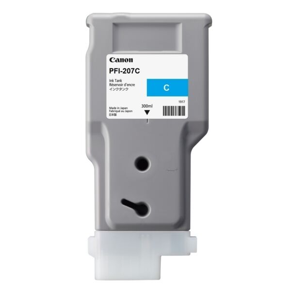 Original Canon Tinte PFI-207 C / 8790B001 cyan für 8790B001