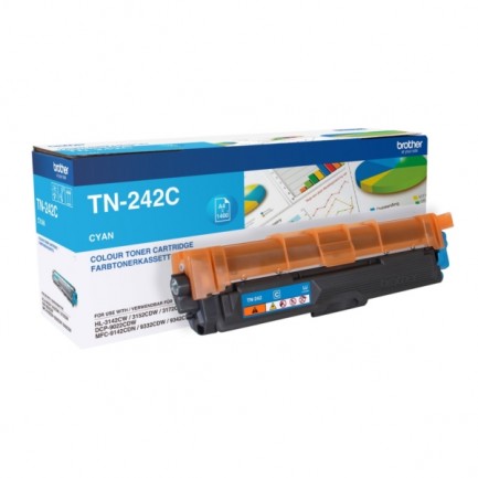 Original Brother TN242C Toner, cyan für TN-242C