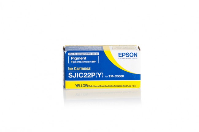 Original Epson Tinte SJI-C-22-P-(Y) / C33S020604 gelb für C33S020604