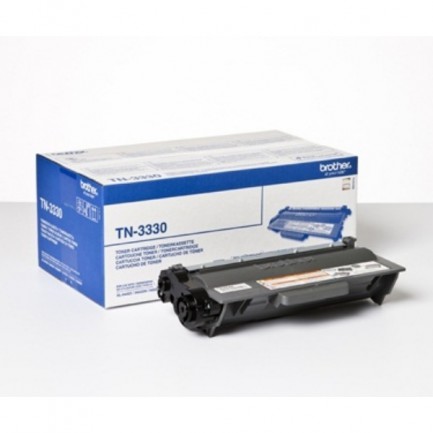 Original Brother Toner TN-3330 BK / TN-3330 schwarz für TN-3330
