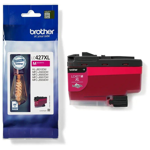 Original Brother Tinte LC-427 XL M / LC-427XLM magenta für LC-427XLM