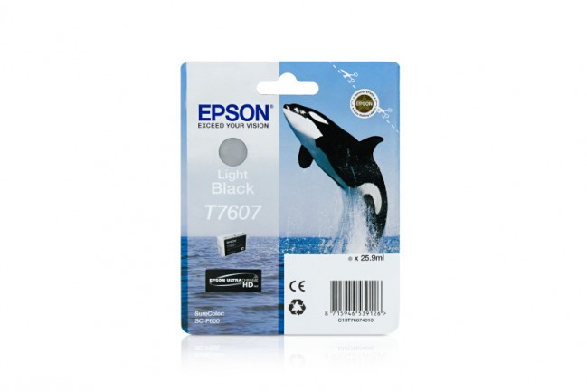 Original Epson Tinte T7607 grau / C13T76074010 grau für C13T76074010