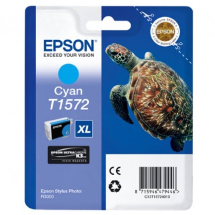 Original Epson Tinte T1572 C / C13T15724010 cyan für C13T15724010