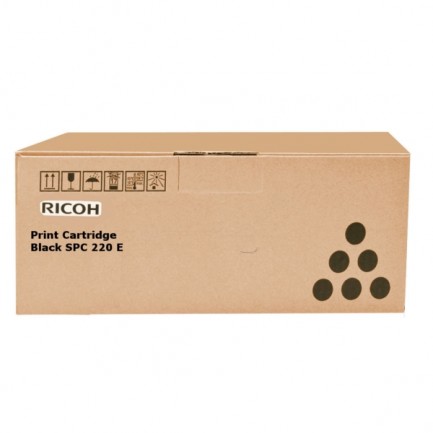 Original Ricoh Toner TYPESPC 220 E BK / 406094 schwarz für 406094