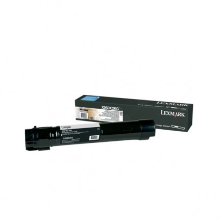 Original Lexmark Toner X950X2KG BK / X950X2KG schwarz für X950X2KG