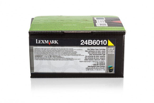 Original Lexmark Toner 24B6010 Y / 24B6010 gelb für 24B6010