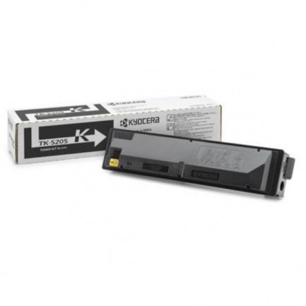 Original Kyocera Toner TK-5205 K BK / 1T02R50NL0 schwarz für 1T02R50NL0