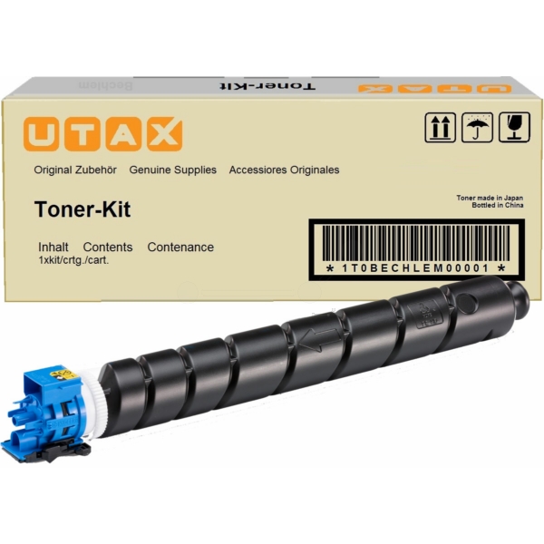 Original Utax Toner CK-8512 C / 1T02RLCUT0 cyan für 1T02RLCUT0