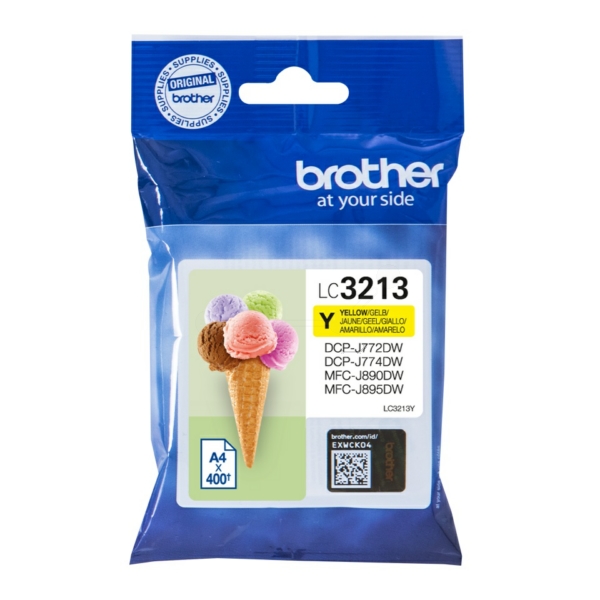 Original Brother LC3213Y Tinte, gelb für LC-3213Y