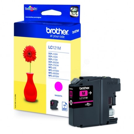 Original Brother LC121M Tinte, magenta für  LC-121M