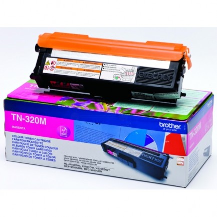 Original Brother TN320M Toner, magenta für TN-320M
