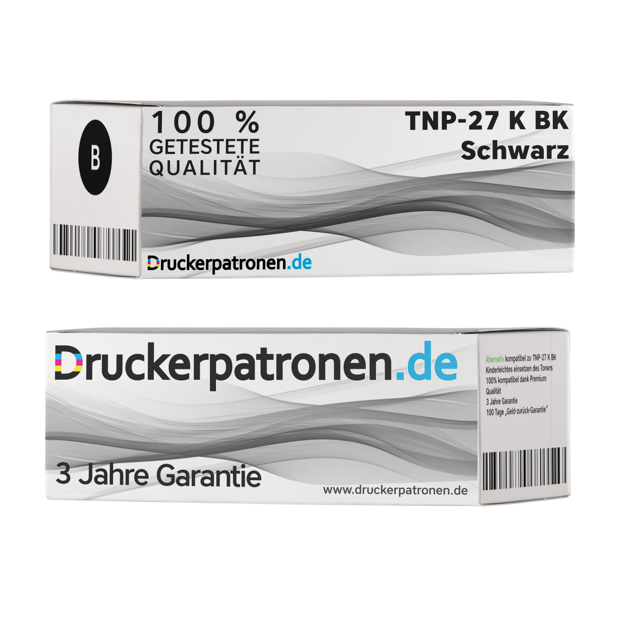 Kompatibel Konica minolta Toner TNP-27 K BK / A0X5153 / TNP-27 K schwarz für A0X5153 / TNP-27 K