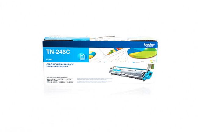 Original Brother Toner TN-246 C / TN-246C cyan für TN-246C