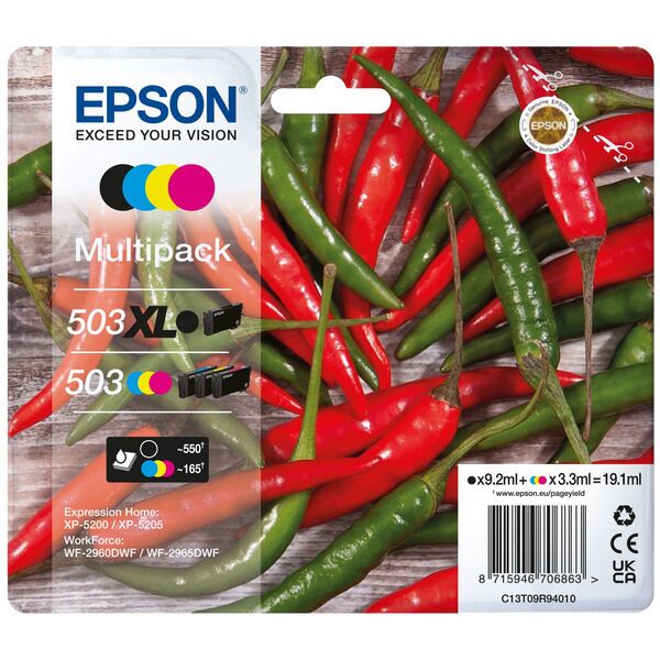 Original Epson Tinte C13T09R94010 / 503XL/503 / C13T09R94010 gelb für C13T09R94010