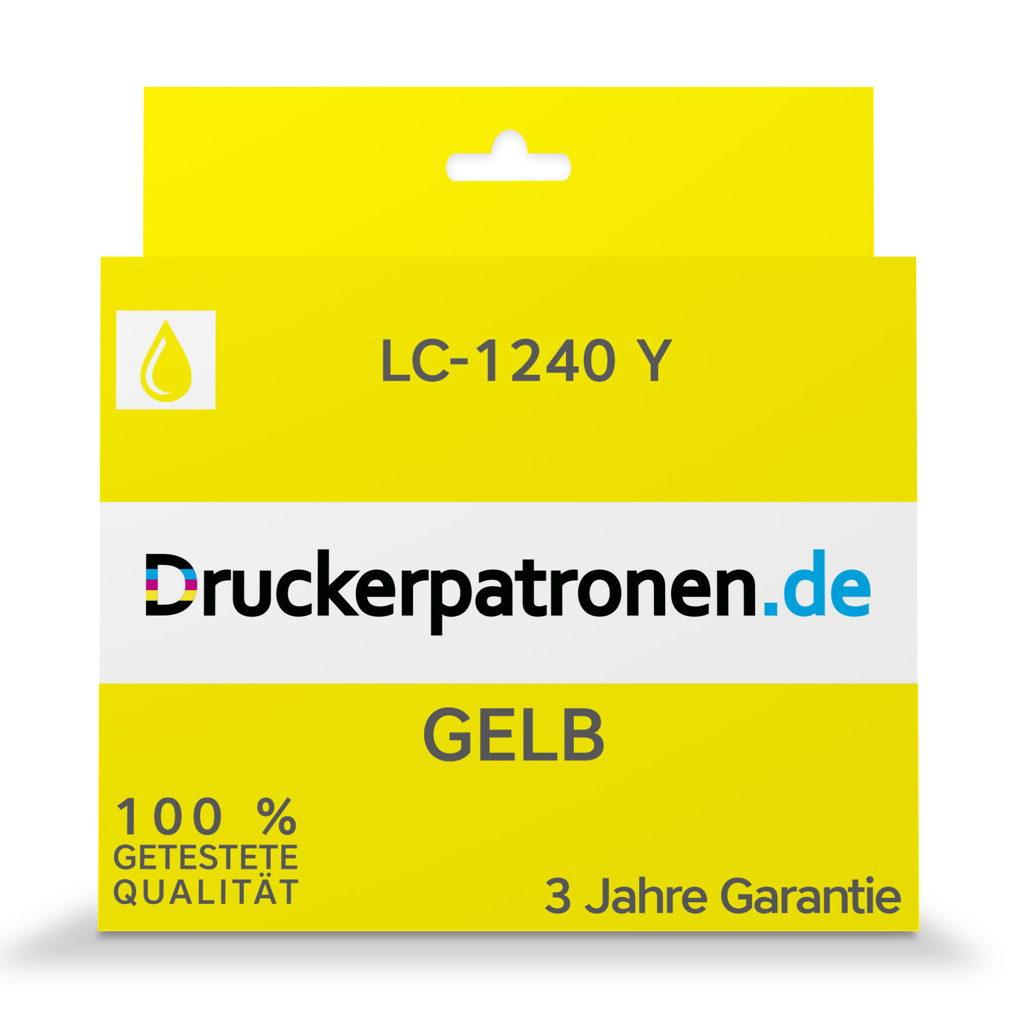 Kompatibel Brother Tinte LC-1240 Y / LC-1240 Y gelb für LC-1240 Y