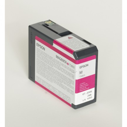 Original Epson Tinte T5803 M / C13T580300 magenta für C13T580300