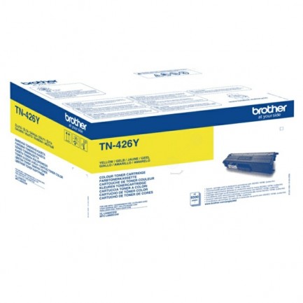 Original Brother Toner TN-426 Y / TN-426Y gelb für TN-426Y