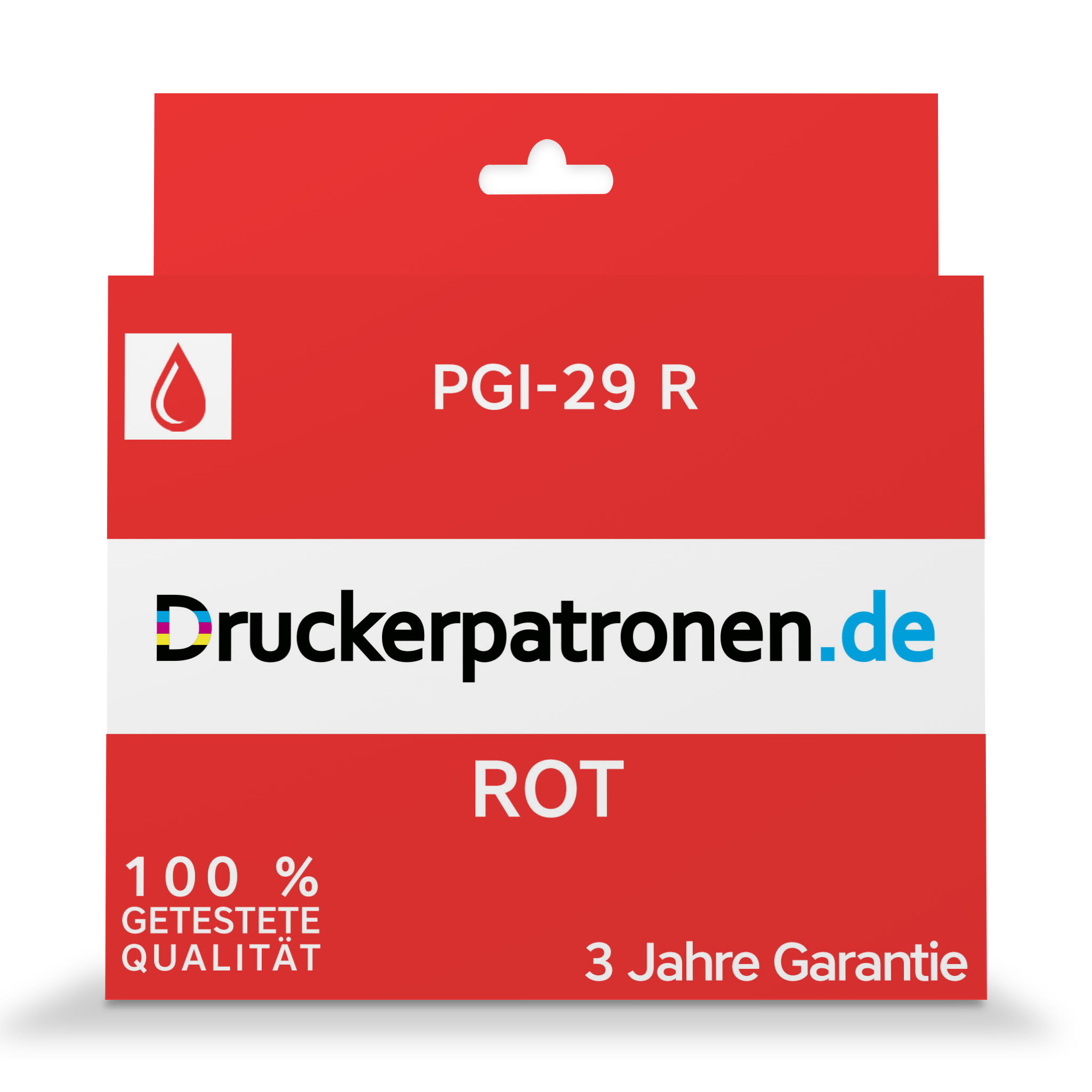Kompatibel Canon Tinte PGI-29 R / 4878 B 001 rot für 4878 B 001