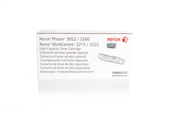 Original Xerox Toner 106 R 02777 BK / 106R02777 schwarz für 106R02777