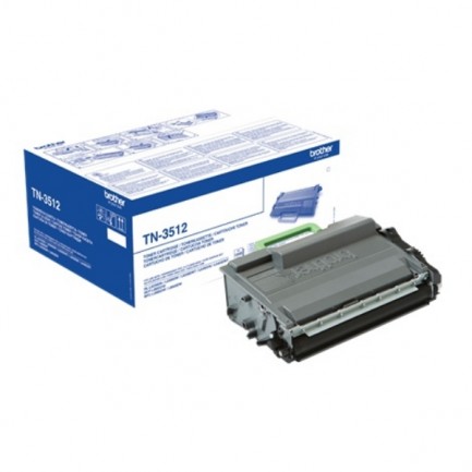 Original Brother Toner TN-3512 BK / TN-3512 schwarz für TN-3512