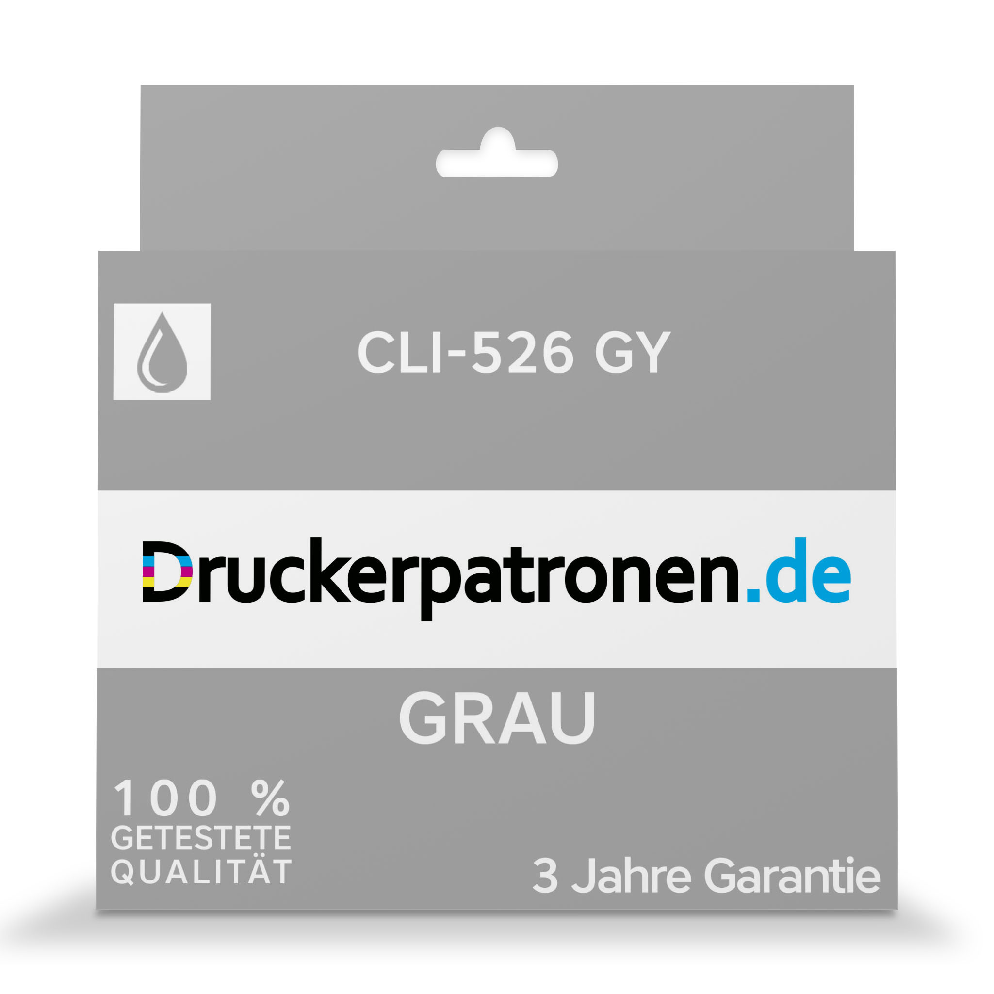 Kompatibel Canon Tinte CLI-526 GY / 4544 B 001 grau für 4544 B 001