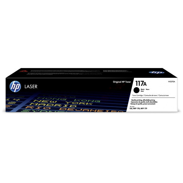 Original HP Toner W 2070 A / 117A / W2070A schwarz für W2070A