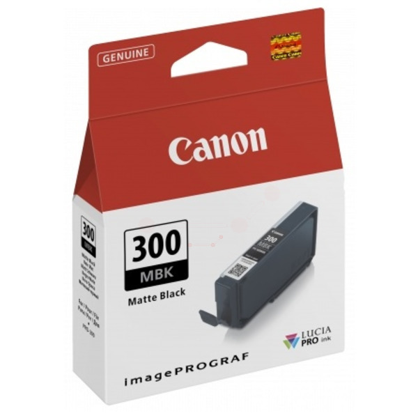 Original Canon Tinte PFI-300 MBK / 4192C001 matt schwarz für 4192C001