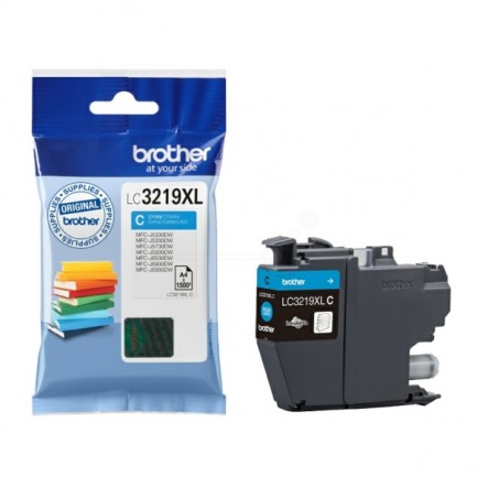 Original Brother Tinte LC-3219 XL C / LC-3219XLC cyan für LC-3219XLC