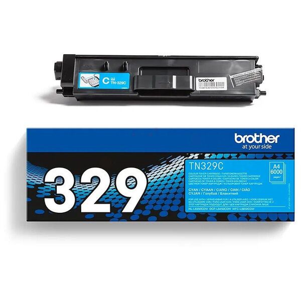 Original Brother Toner TN-329 C / TN-329C cyan für TN-329C