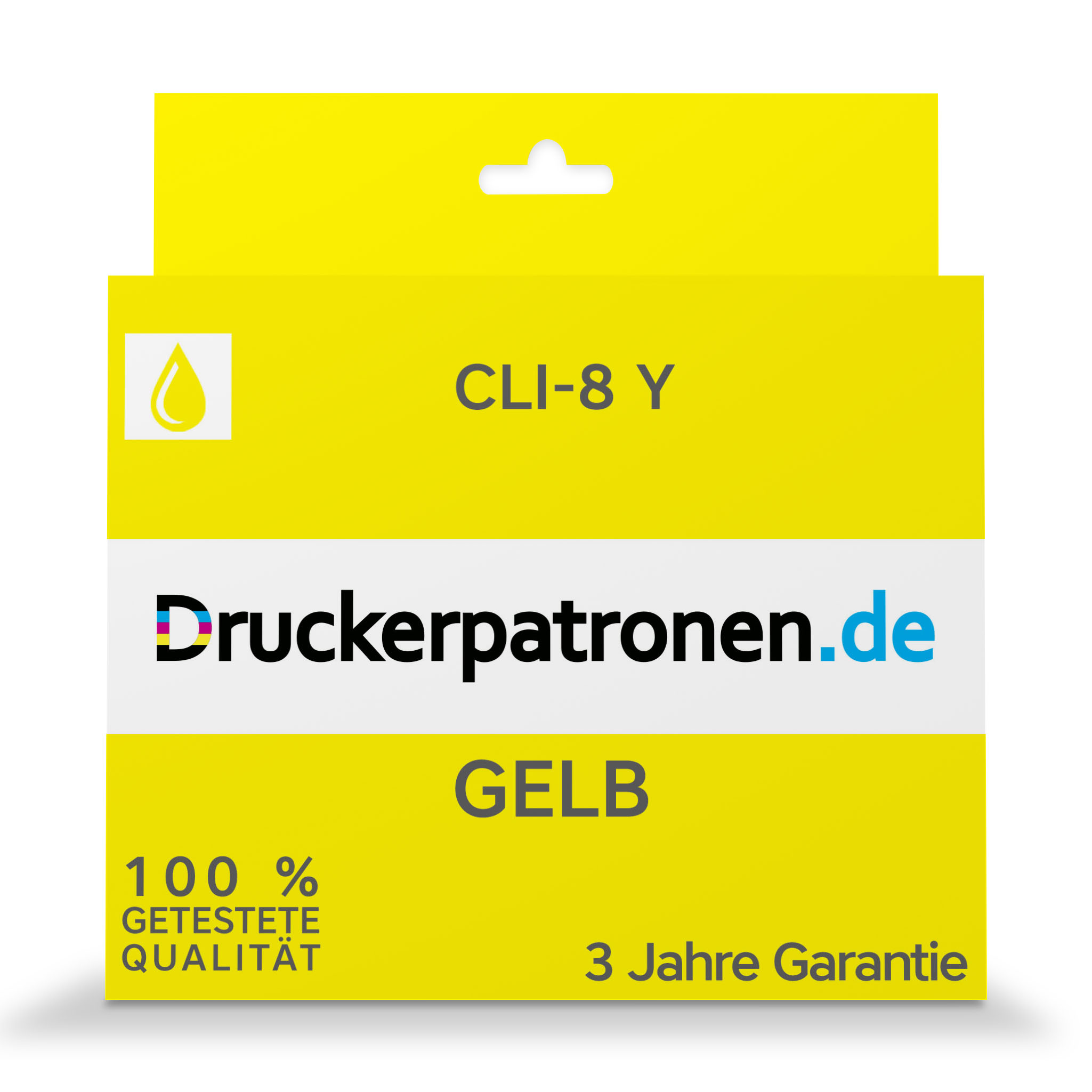 Kompatibel Canon Tinte CLI-8 Y / 0623 B 001 gelb für 0623 B 001