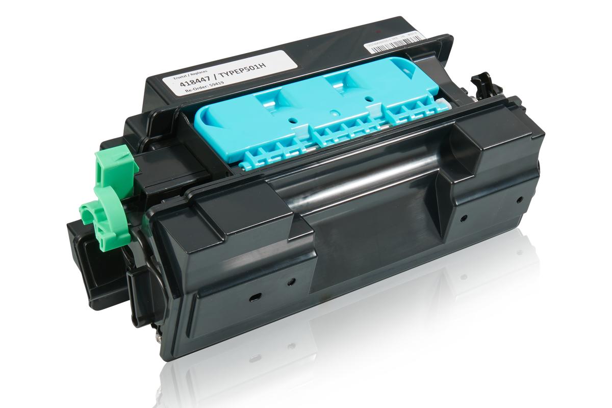 Original Ricoh Toner TYPE P 501 H BK / 418447 schwarz für 418447