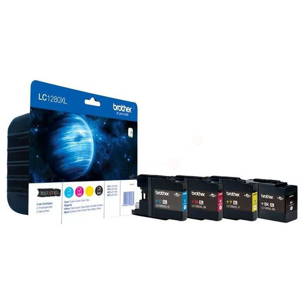 Original Brother LC1280XLVALBPDR Tinte Multipack für LC-1280XLVALBPDR