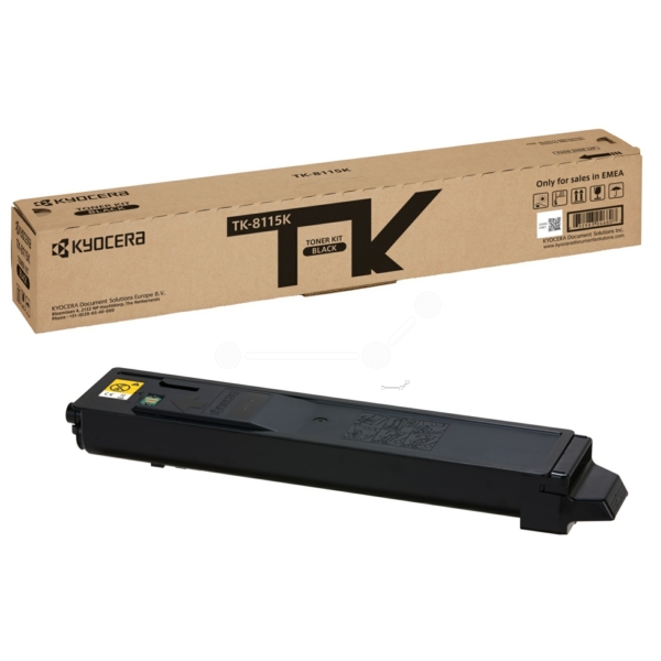 Original Kyocera Toner TK-8115 K BK / 1T02P30NL0 schwarz für 1T02P30NL0
