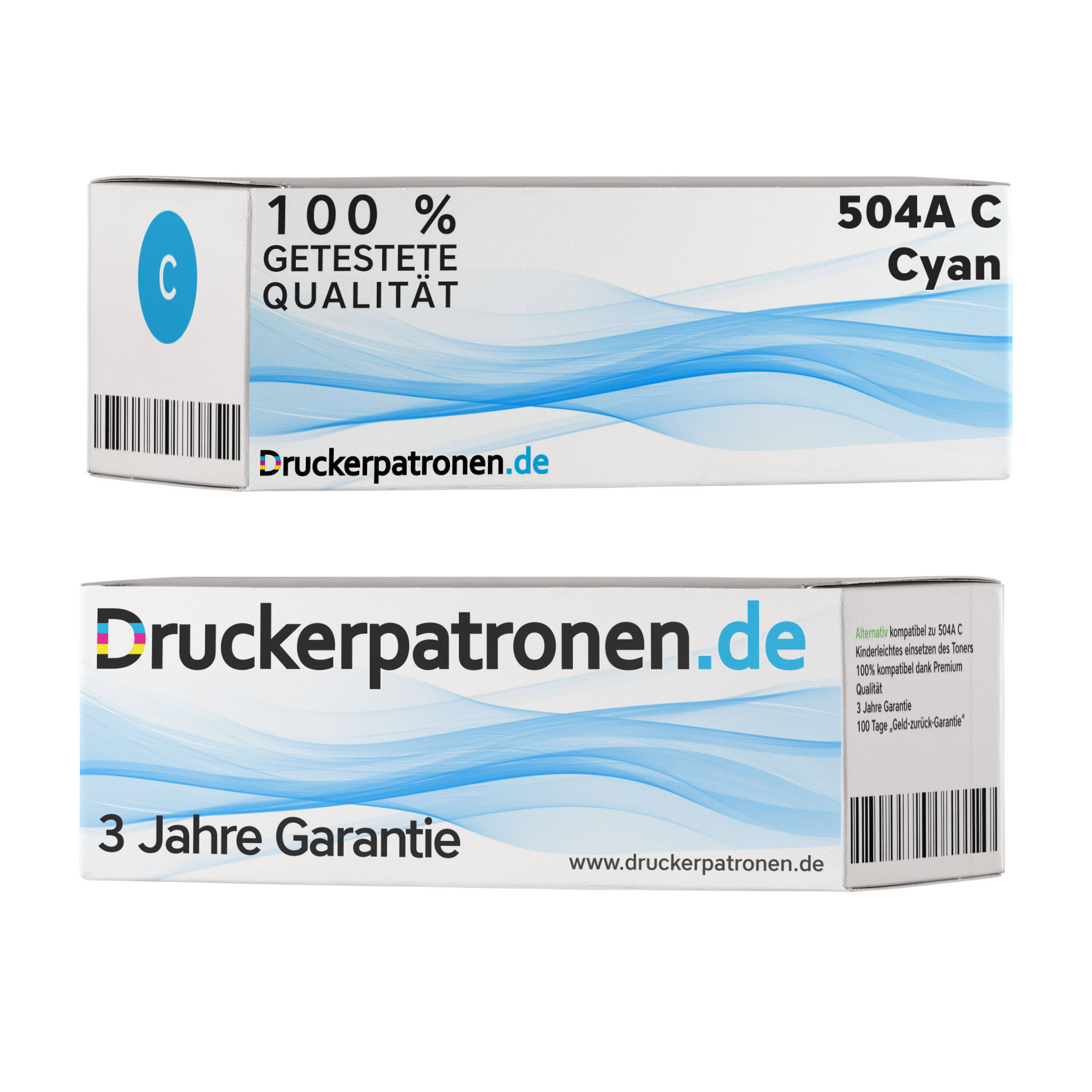 Kompatibel HP Toner 504A C / CE 251 A cyan für CE 251 A