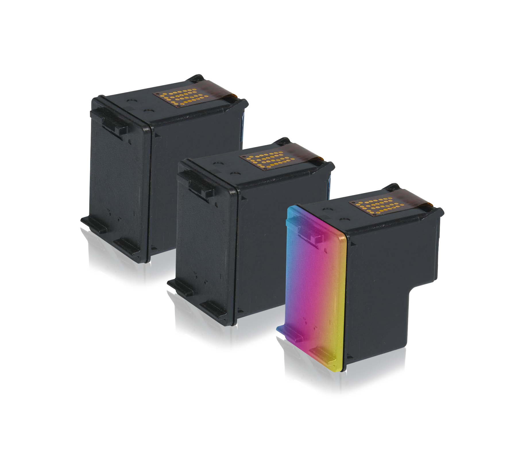 Kompatibel Canon Tinte 2x PG-540 XL BK, CL-541 XL C-M-Y / 5222 B 005 schwarz color für 5222 B 005