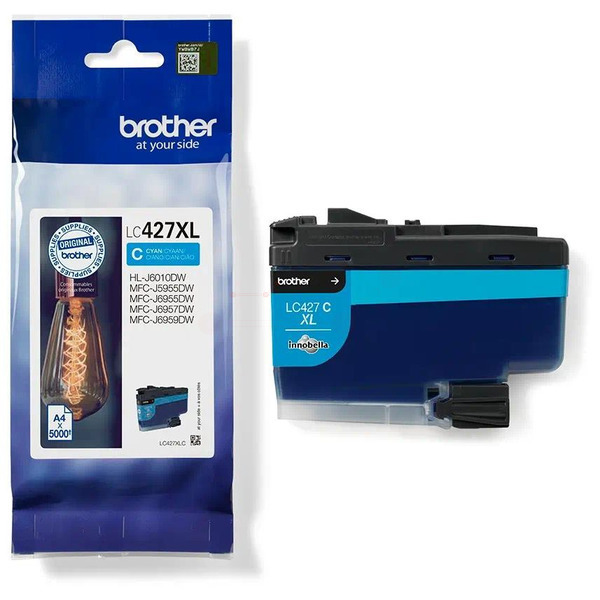 Original Brother Tinte LC-427 XL C / LC-427XLC cyan für LC-427XLC