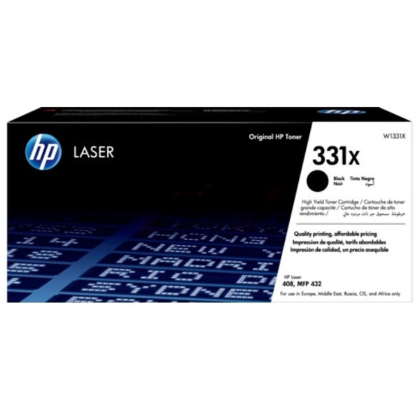 Original HP Toner 331X BK / W1331X schwarz für W1331X