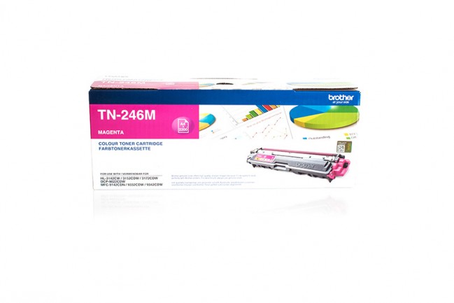 Original Brother Toner TN-246 M / TN-246M magenta für TN-246M