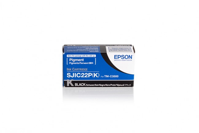 Original Epson Tinte SJI-C-22-P-(K) BK / C33S020601 schwarz für C33S020601