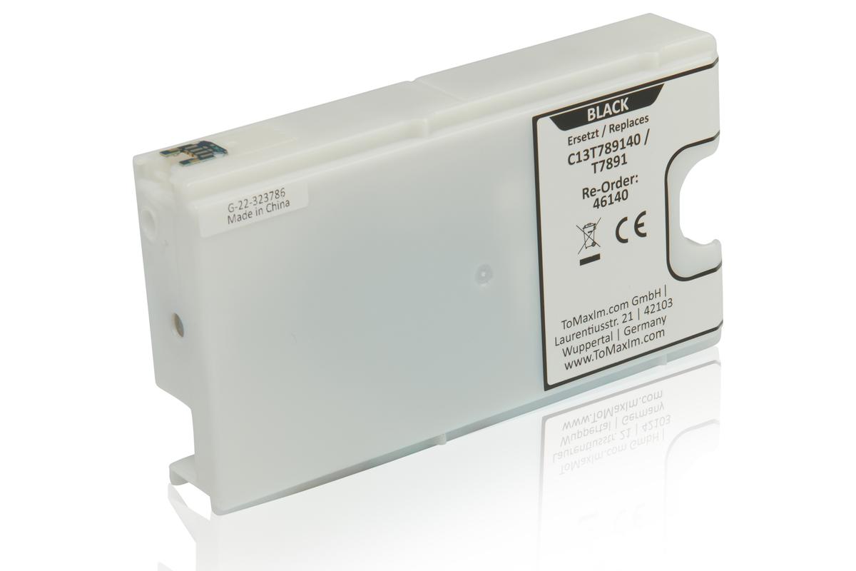 Kompatibel Epson Tinte T7891 BK / C 13 T 789140 schwarz für C 13 T 789140