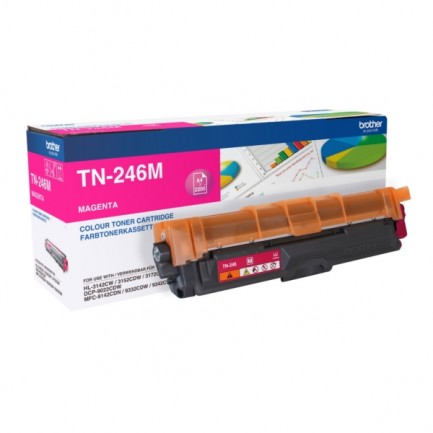 Original Brother TN246M Toner, magenta für TN-246M