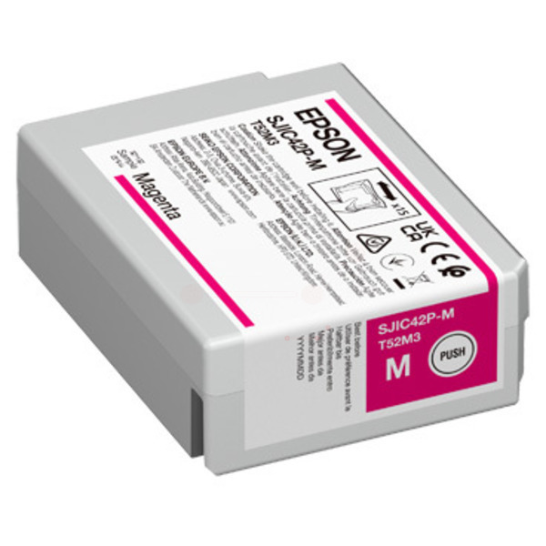 Original Epson Tinte SJIC-42-P-M / C13T52M340 magenta für C13T52M340