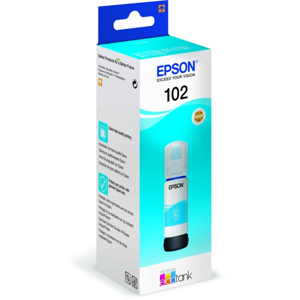 Original Epson 102 C / C13T03R240 cyan für C13T03R240
